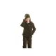 Hubertus Kinder Fleece Wende Jacke Camouflage/Braun 128