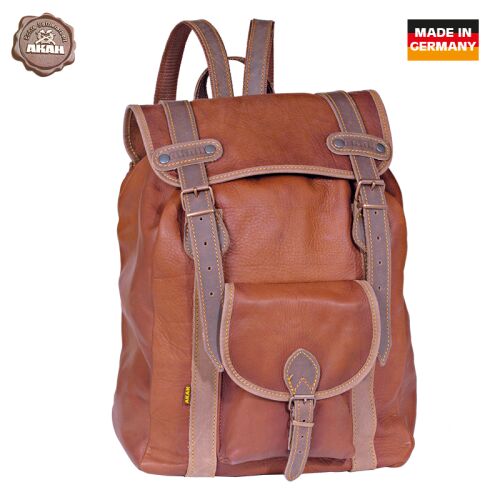 AKAH Wanderrucksack YAK-Leder