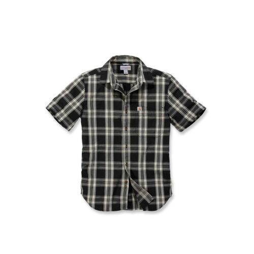 Carhartt Herren Hemd kurzarm S/S Essential Open Collar Plaid