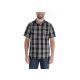 Carhartt Herren Hemd kurzarm S/S Essential Open Collar Plaid