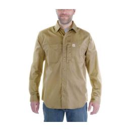 Carhartt Herren Arbeitshemd langarm Rugged Prof L/S Dark Khaki S