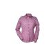 Hubertus Damen Jagd Bluse mit Hirschmotiven pink
