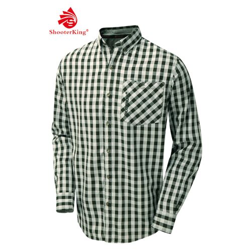 Shooterking Bamboo Freizeithemd grün M
