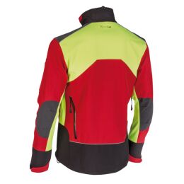 PSS X-Treme Shell Softhshell-Jacke rot/gelb