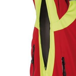 PSS X-Treme Shell Softhshell-Jacke rot/gelb 3XL