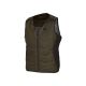 Härkila Heat V-Neck Heizweste Willow green/Black