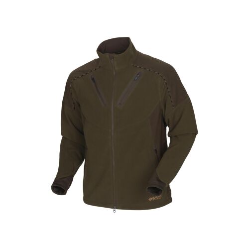 Härkila Mountain Hunter Fleece Jacke Hunting green/Shadow brown M