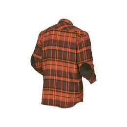 H&auml;rkila Eide Hemd Herren Orange check