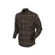 Härkila Pajala Hemd Mellow brown Check L