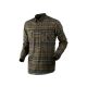 Härkila Pajala Hemd Willow green Check S
