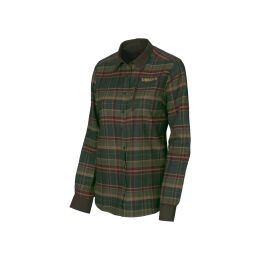 H&auml;rkila Pajala Lady Shirt Rosin green check