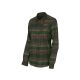 Härkila Pajala Lady Shirt Rosin green check