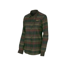 H&auml;rkila Pajala Lady Shirt Rosin green check XL