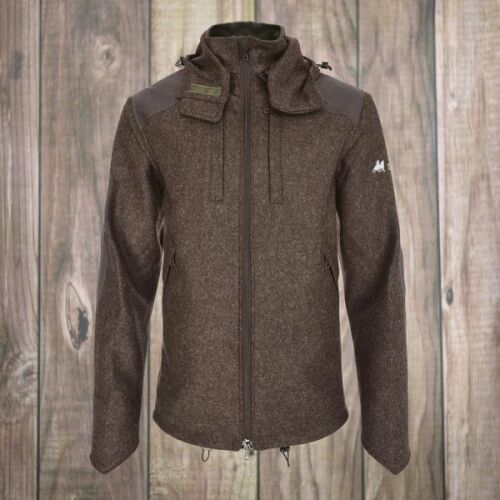Icefox Herren Lodenjacke Keiler Braun 54