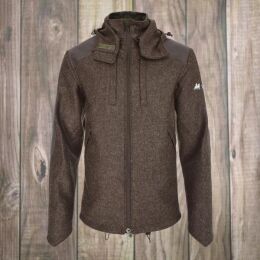Icefox Herren Lodenjacke Keiler Braun 54