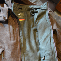 Icefox Herren Lodenjacke Keiler Braun 54