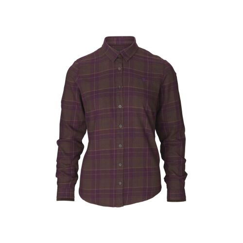 Seeland Range Bluse Pine Java check