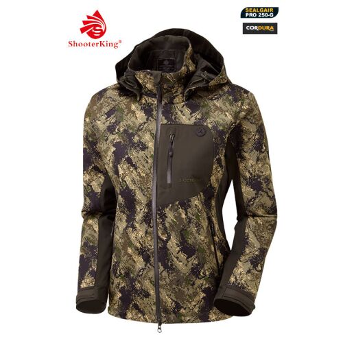 Shooterking Huntflex Damen Jacke Digital Camo Forest Mist