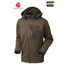 Shooterking Huntflex Jacke braun/oliv