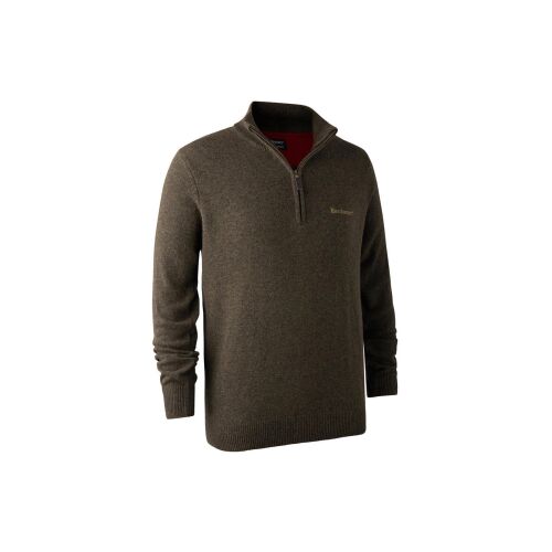 Deerhunter Hastings Zip Pullover Dark Elm S