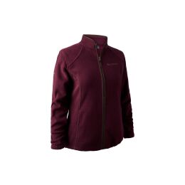 Deerhunter Lady Josephine Fleece Jacke Burgundy