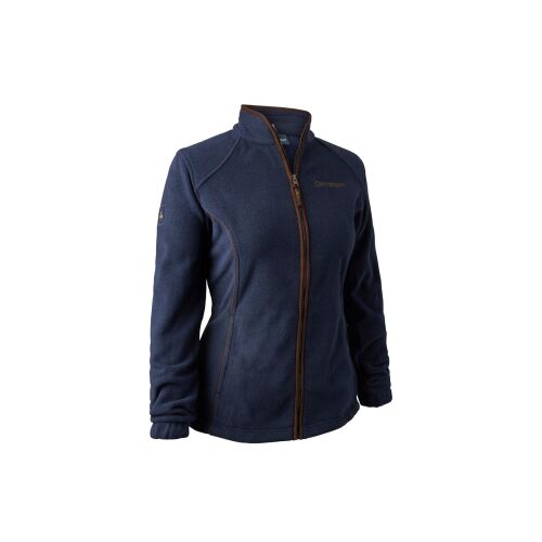 Deerhunter Lady Josephine Fleece Jacke Graphite blue