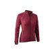 Deerhunter Lady Insulated Fleece Jacke Red melange