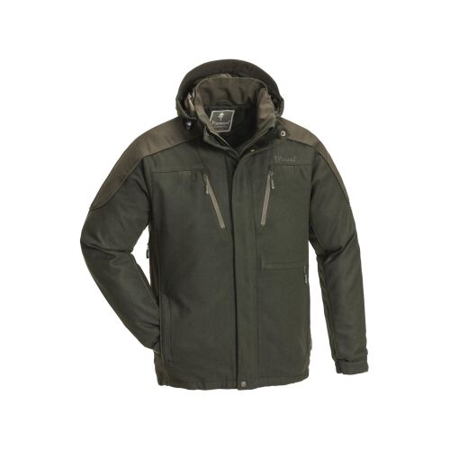 Pinewood Edmonton Jacke Moosgrün/Wildlederbraun S