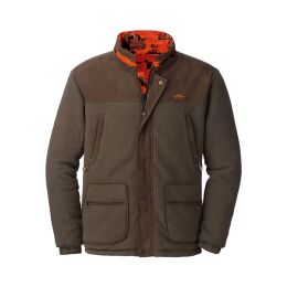 Blaser Fleece CAMO Wende Jacke Herren schlamm XL