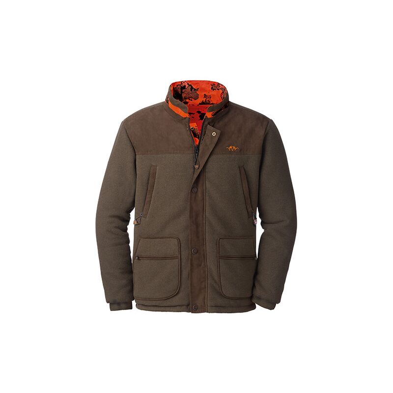 Blaser Fleece CAMO Wende Jacke Herren schlamm 3XL