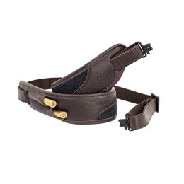 Blaser Gewehrriemen Loden / Leder mit Neopren- und...