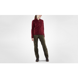 Fj&auml;llr&auml;ven Damen Hose Karla Pro Winter Dark Olive 34