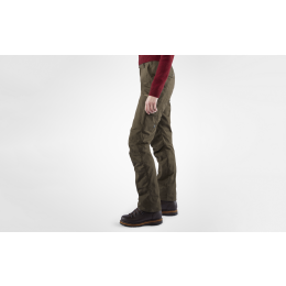 Fj&auml;llr&auml;ven Damen Hose Karla Pro Winter Dark Olive 34