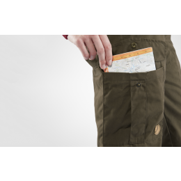 Fj&auml;llr&auml;ven Damen Hose Karla Pro Winter Dark Olive 34