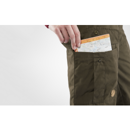 Fj&auml;llr&auml;ven Damen Hose Karla Pro Winter Dark Olive 36