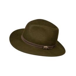 Hubertus Jagdhut mit Zierteil Keiler + Ohrensch&uuml;tzer 60