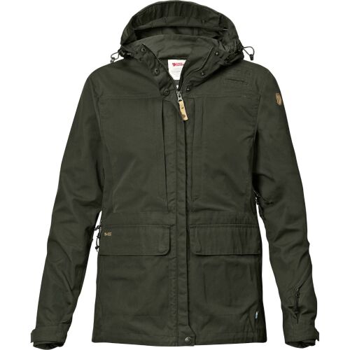 Fjällräven Damenjacke Lappland Hybrid Deep Forest