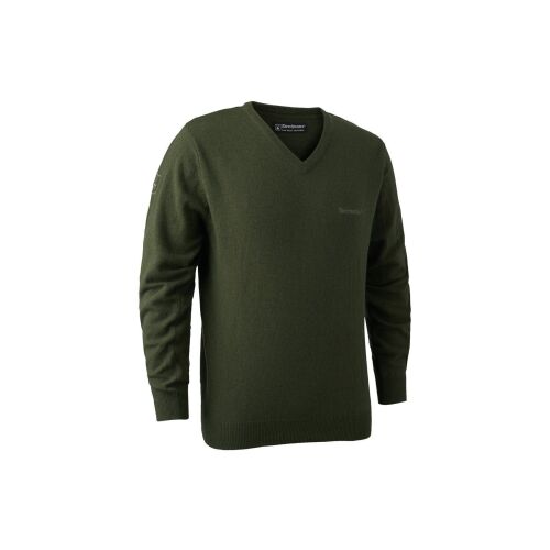 Deerhunter Brighton V-Hals Pullover S Green