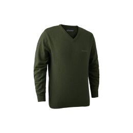 Deerhunter Brighton V-Hals Pullover S Green