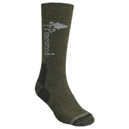 Pinewood Socke olive melange