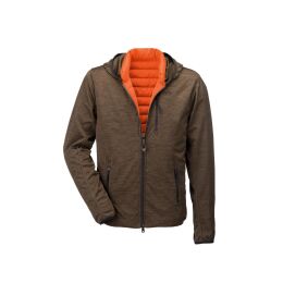 Blaser Herren Jacke Wenzel | Windlock | Wendbar | Terra M&eacute;lange/ Blaze Orange 2XL