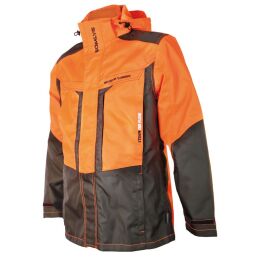 Somlys Hundef&uuml;hrer Jacke Orange/gr&uuml;n