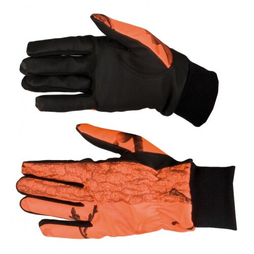 Somlys Drückjagd Handschuhe Orange 9,5