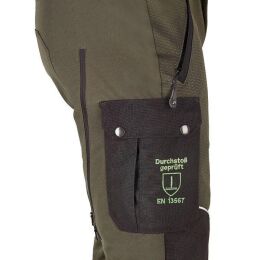 PSS X-treme Protect Sauenschutzhose Gr&uuml;n 46