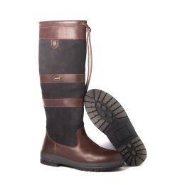 Dubarry Leder Damenstiefel Galway Slim Fit 39 Black/Brown