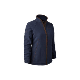 Deerhunter Fleece Jacke Lady Josephine mit Mebrane 36 Burgundy