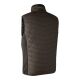 Deerhunter Herren Weste Moor Wattiert mit Strick Brown Leaf 2XL
