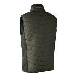 Deerhunter Herren Weste Moor Wattiert mit Strick Timber 2XL