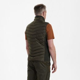 Deerhunter Herren Weste Moor Wattiert mit Strick Timber 4XL
