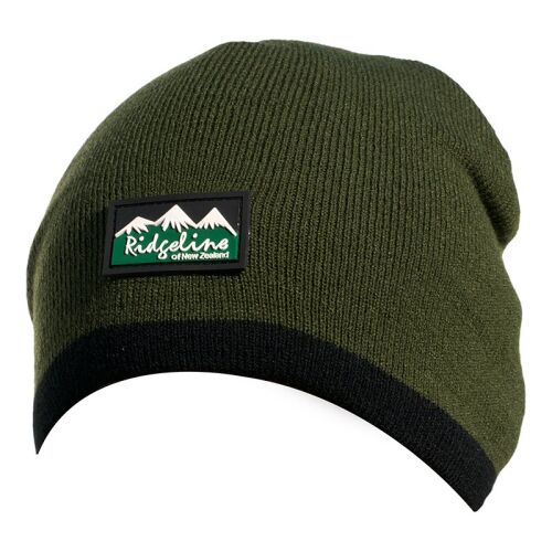 Ridgeline Beanie Fleece LINED - olive